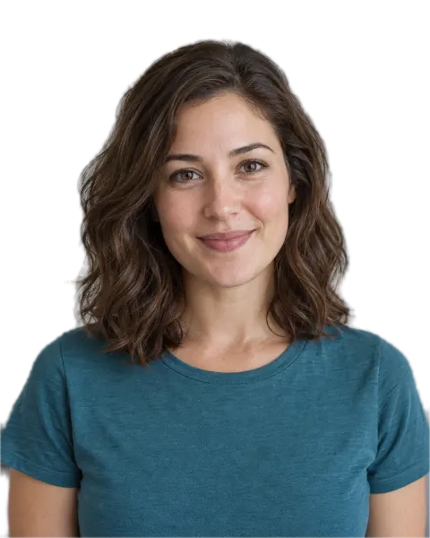 Sample portrait after applying portrait background