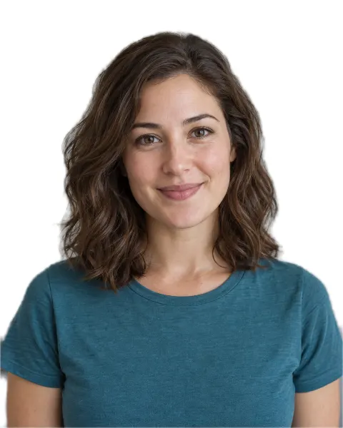 Sample portrait after applying white background