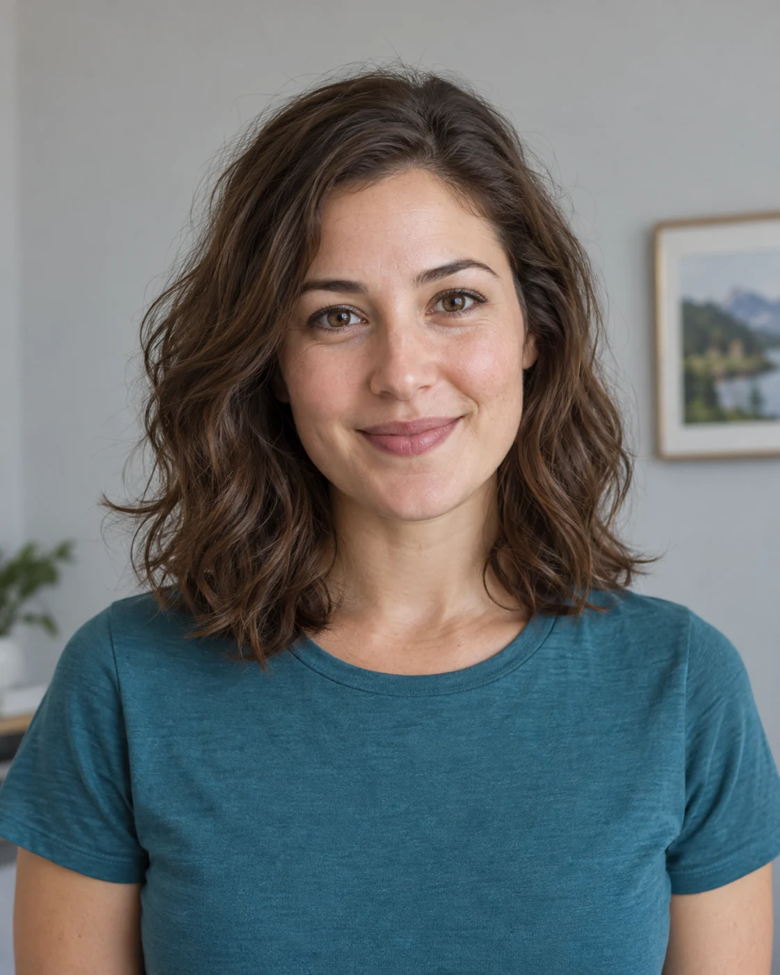 Sample portrait before editing